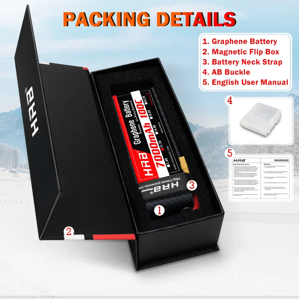 Bateria de grafeno 2S 3S 4S 6S - 4S Lipo Battery 14.8V 6000Mah avaliação e preço
