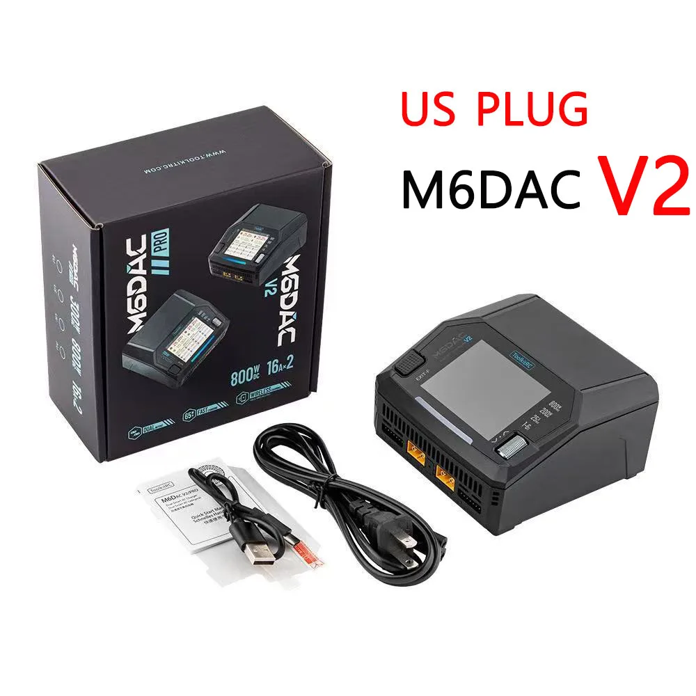 ToolkitRC M6DAC PRO V2 Carrega - Toolkitrc M6Dac Smart Charger avaliação e preço